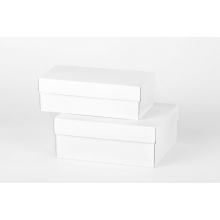 Pudełko 2 częściowe - 300x170x100 dwustronnie bielone, powlekane